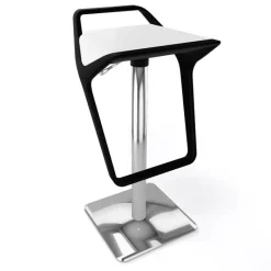 Freedom Tabouret design italien réglable en hauteur et pivotant* Tabouret Snack (assise +/- 65 Cm)|Tabouret De Bar (assise +/- 80 Cm)