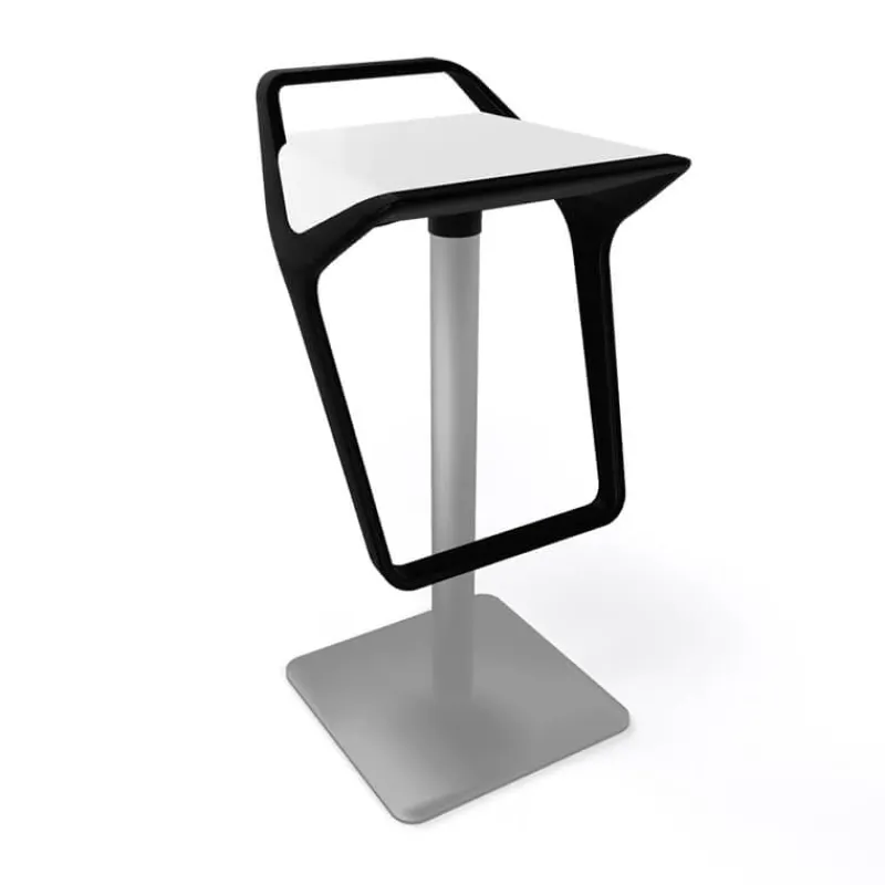 Freedom Tabouret design italien réglable en hauteur et pivotant* Tabouret Snack (assise +/- 65 Cm)|Tabouret De Bar (assise +/- 80 Cm)