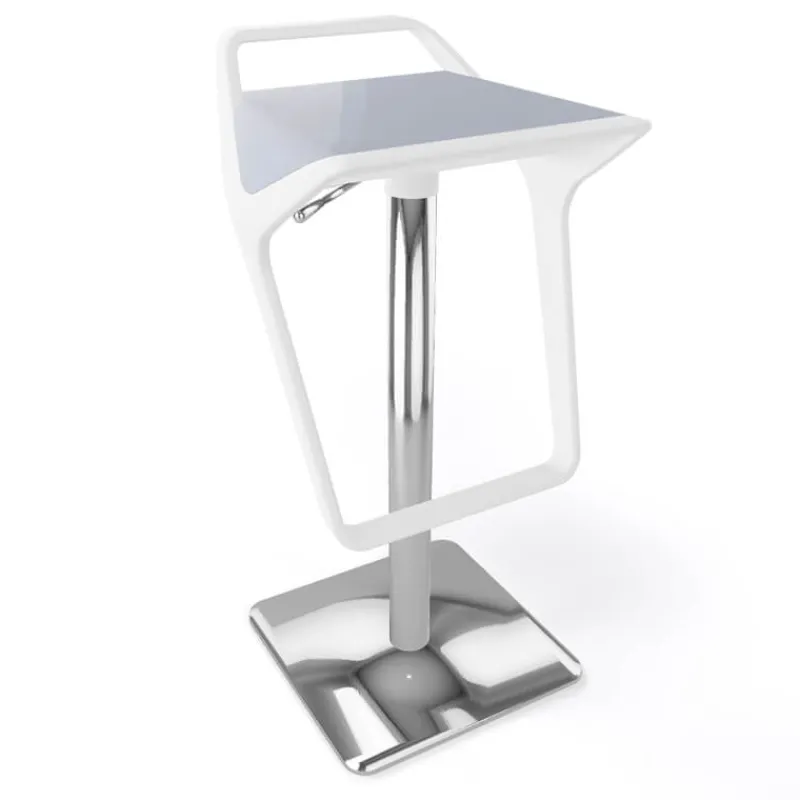 Freedom Tabouret design italien réglable en hauteur et pivotant* Tabouret Snack (assise +/- 65 Cm)|Tabouret De Bar (assise +/- 80 Cm)