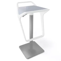 Freedom Tabouret design italien réglable en hauteur et pivotant* Tabouret Snack (assise +/- 65 Cm)|Tabouret De Bar (assise +/- 80 Cm)
