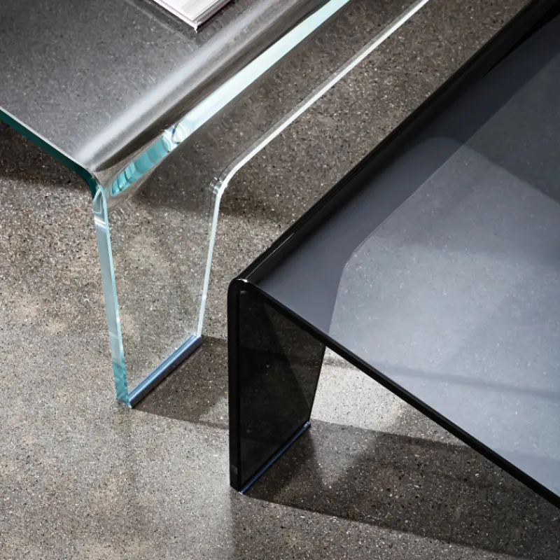 Sovet Italia Frog Sovet® Table basse design carrée en verre* Table De Salon
