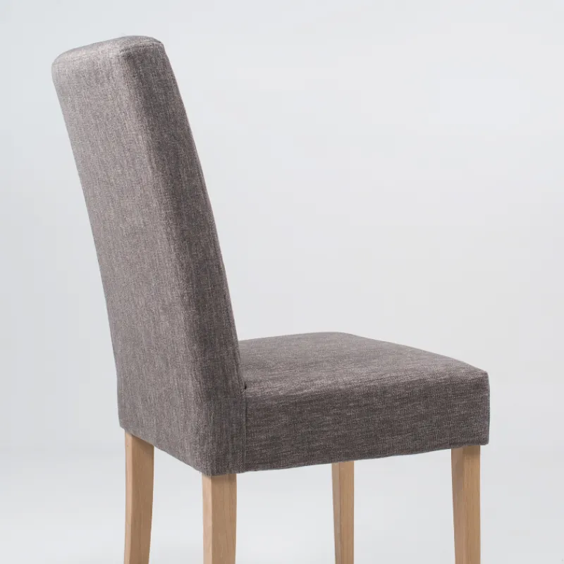 Mobitec Gaby ® Chaise de salle à manger en tissu et bois massif* Chaise De Salle à Manger|Chaise Salon