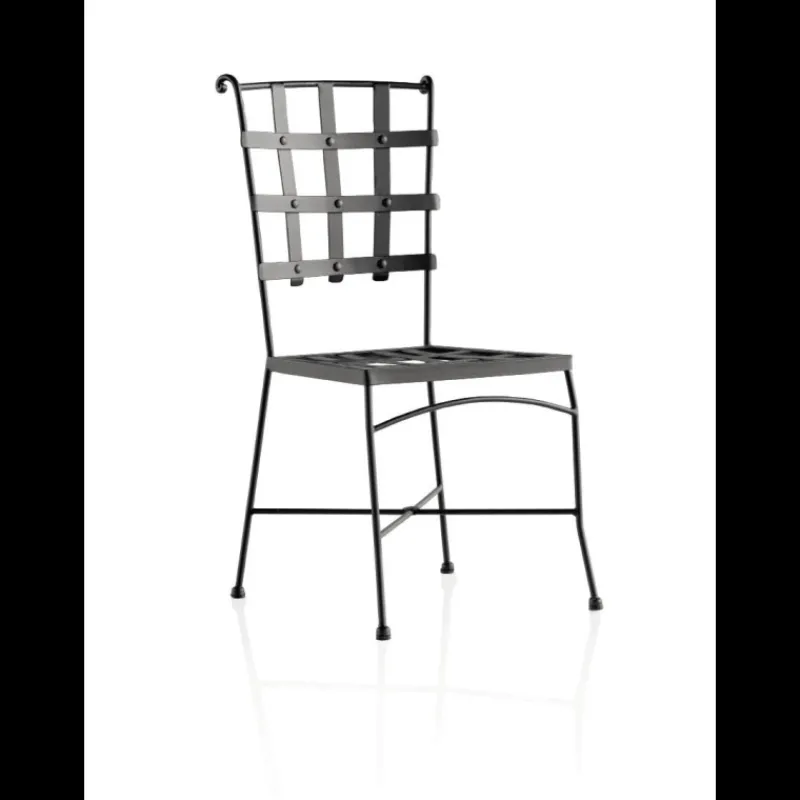 Jayso Genova Chaise style provençal en métal* Chaise De Cuisine|Chaise De Salle à Manger
