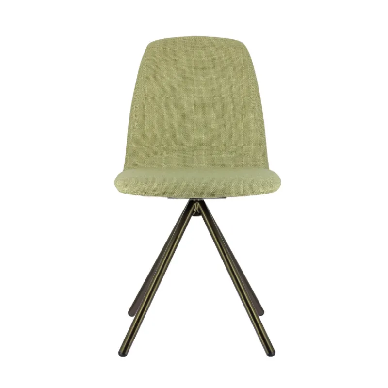 Perfecta Genua Chaise moderne pivotante en tissu et pieds métal* Chaise De Salle à Manger|Chaise De Bureau