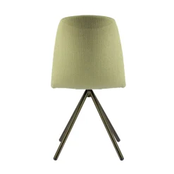 Perfecta Genua Chaise moderne pivotante en tissu et pieds métal* Chaise De Salle à Manger|Chaise De Bureau