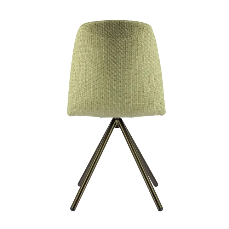 Perfecta Genua Chaise moderne pivotante en tissu et pieds métal* Chaise De Salle à Manger|Chaise De Bureau