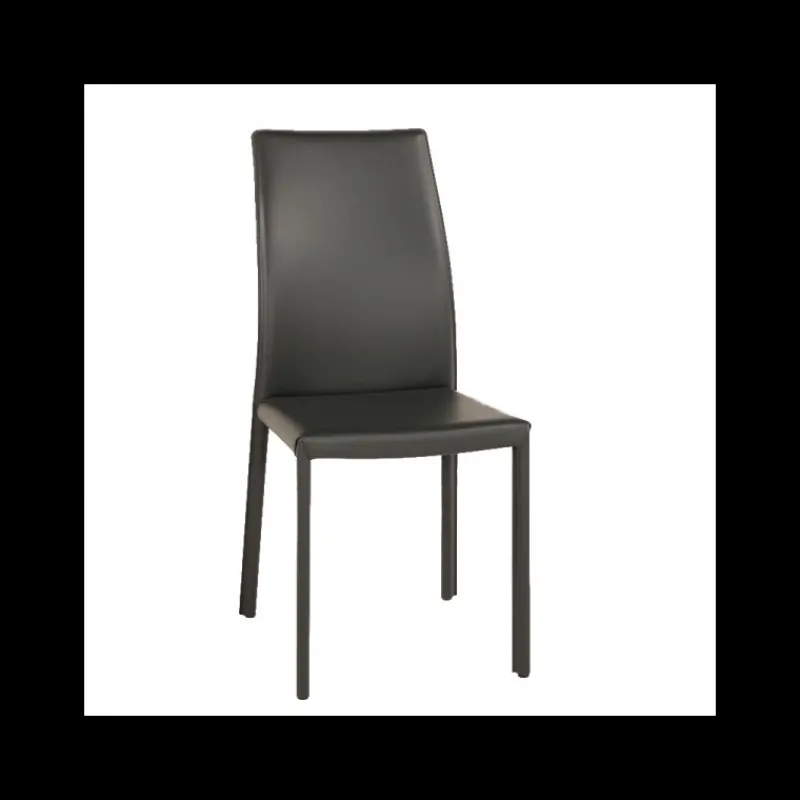 Airnova Giada Chaise de salle à manger en croûte de cuir* Chaise De Salle à Manger