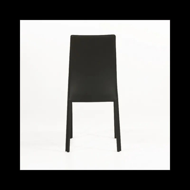 Airnova Giada Chaise de salle à manger en croûte de cuir* Chaise De Salle à Manger