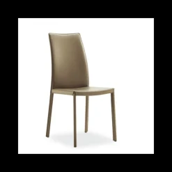 Airnova Giada Chaise de salle à manger en croûte de cuir* Chaise De Salle à Manger