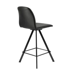 Perfecta Girona Tabouret snack pivotant moderne en simili* Tabouret Snack (assise +/- 65 Cm)|Tabouret De Bar (assise +/- 80 Cm)