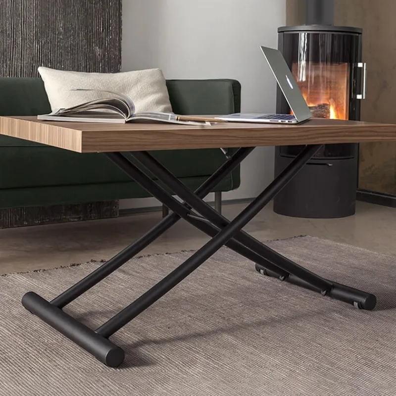 Altacom Géniale Table basse relevable petit espace en mélaminé* Table De Salon|Table Pour Petit Espace