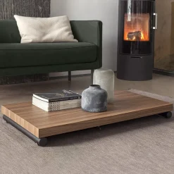 Altacom Géniale Table basse relevable petit espace en mélaminé* Table De Salon|Table Pour Petit Espace
