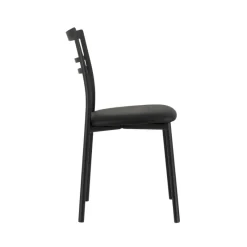 Go 1419 Chaise de cuisine rembourrée en synthétique et métal* Chaise De Cuisine