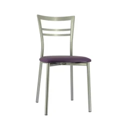 Go 1419 Chaise de cuisine rembourrée en synthétique et métal* Chaise De Cuisine