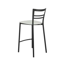 Go Clip Connubia® Tabouret snack contemporain en métal et multiplis bois* Tabouret Snack (assise +/- 65 Cm)|Tabouret De Bar (assise +/- 80 Cm)
