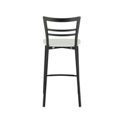Go Clip Connubia® Tabouret snack contemporain en métal et multiplis bois* Tabouret Snack (assise +/- 65 Cm)|Tabouret De Bar (assise +/- 80 Cm)