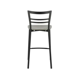 Go Clip Connubia® Tabouret snack contemporain en métal et multiplis bois* Tabouret Snack (assise +/- 65 Cm)|Tabouret De Bar (assise +/- 80 Cm)