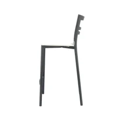 Go Clip Connubia® Tabouret snack contemporain en métal et multiplis bois* Tabouret Snack (assise +/- 65 Cm)|Tabouret De Bar (assise +/- 80 Cm)