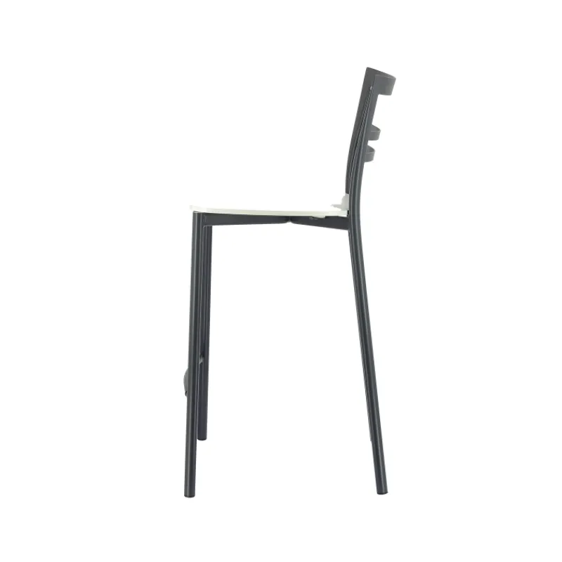 Go Clip Connubia® Tabouret snack contemporain en métal et multiplis bois* Tabouret Snack (assise +/- 65 Cm)|Tabouret De Bar (assise +/- 80 Cm)