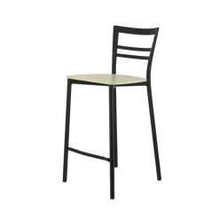 Go Clip Connubia® Tabouret snack contemporain en métal et multiplis bois* Tabouret Snack (assise +/- 65 Cm)|Tabouret De Bar (assise +/- 80 Cm)