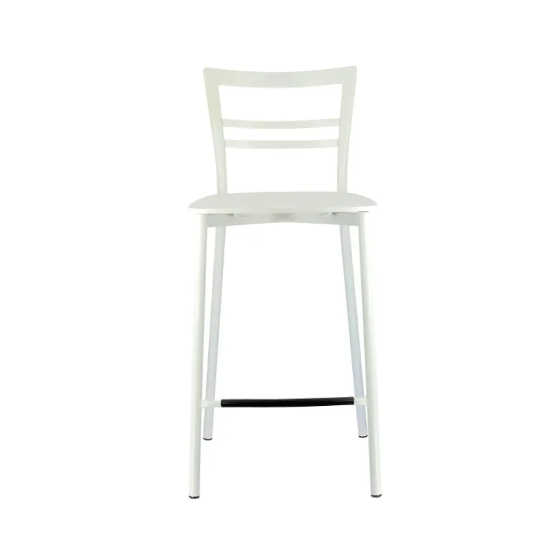 Go Clip Connubia® Tabouret snack contemporain en métal et multiplis bois* Tabouret Snack (assise +/- 65 Cm)|Tabouret De Bar (assise +/- 80 Cm)