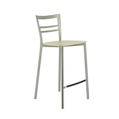 Go Clip Connubia® Tabouret snack contemporain en métal et multiplis bois* Tabouret Snack (assise +/- 65 Cm)|Tabouret De Bar (assise +/- 80 Cm)