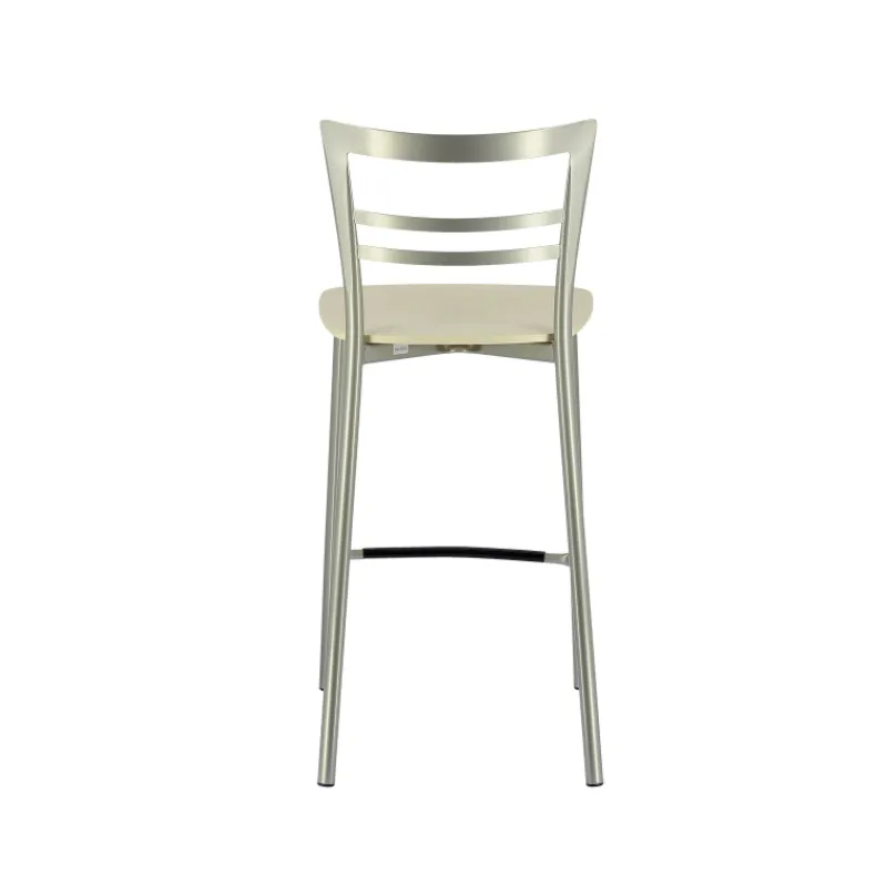 Go Clip Connubia® Tabouret snack contemporain en métal et multiplis bois* Tabouret Snack (assise +/- 65 Cm)|Tabouret De Bar (assise +/- 80 Cm)