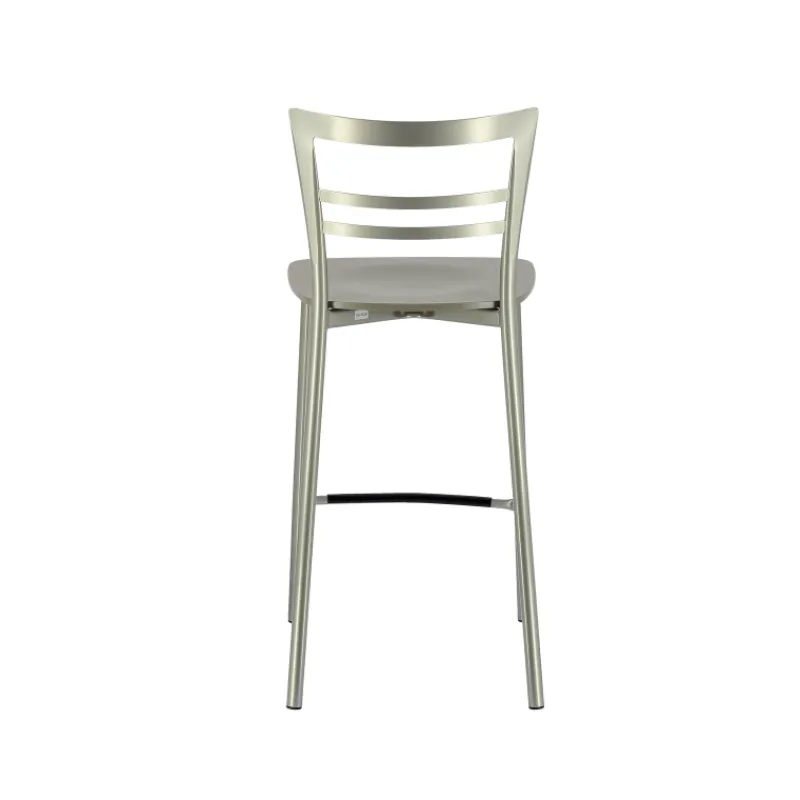 Go Clip Connubia® Tabouret snack contemporain en métal et multiplis bois* Tabouret Snack (assise +/- 65 Cm)|Tabouret De Bar (assise +/- 80 Cm)