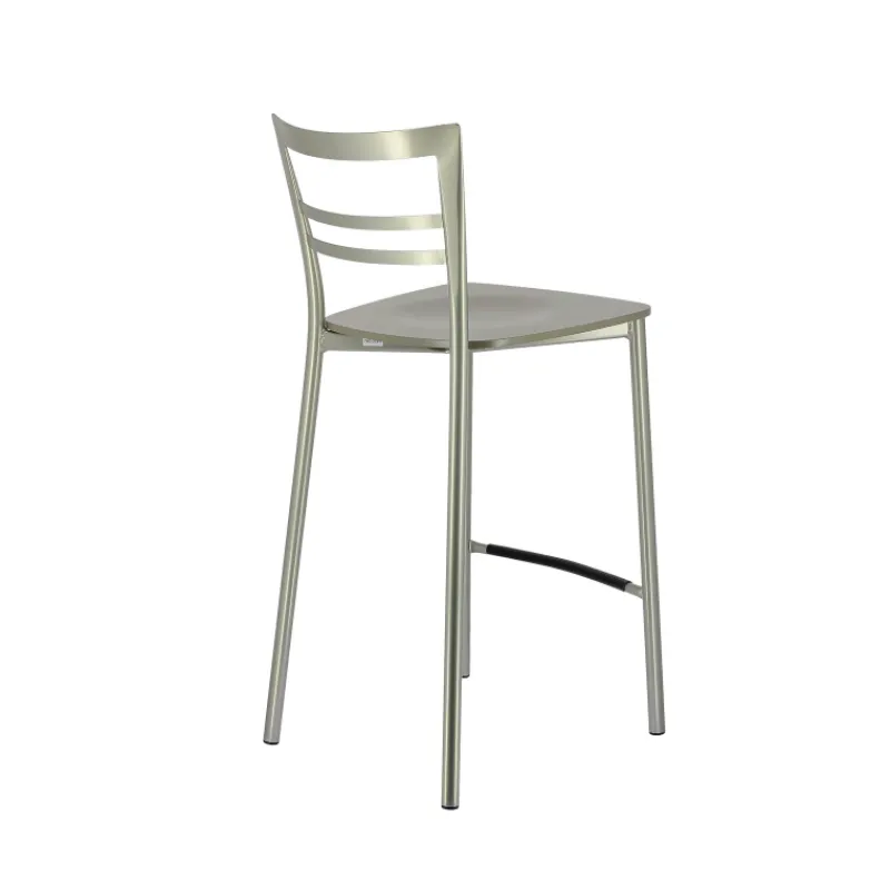 Go Clip Connubia® Tabouret snack contemporain en métal et multiplis bois* Tabouret Snack (assise +/- 65 Cm)|Tabouret De Bar (assise +/- 80 Cm)