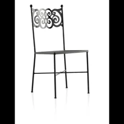 Jayso Granada Chaise style provençal en métal* Chaise De Cuisine|Chaise De Salle à Manger