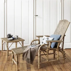 Kok Grand mèreChaise longue en rotin modulable* Chaise Salon|Chaise Pour Chambre