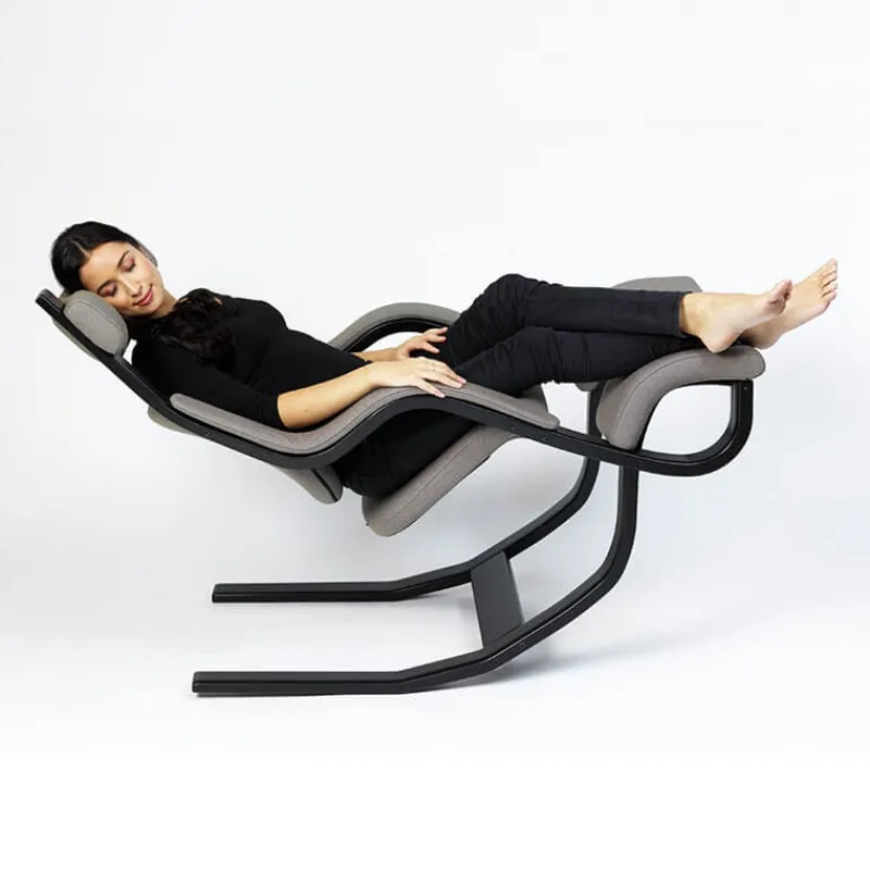 Varier Gravity ® Fauteuil de relaxation en tissu et bois* Chaise De Bureau|Fauteuil De Bureau