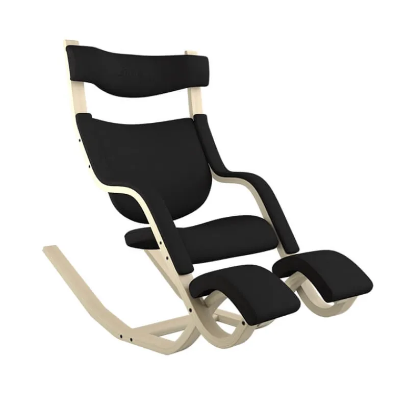 Varier Gravity ® Fauteuil de relaxation en tissu et bois* Chaise De Bureau|Fauteuil De Bureau