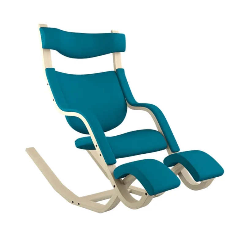 Varier Gravity ® Fauteuil de relaxation en tissu et bois* Chaise De Bureau|Fauteuil De Bureau