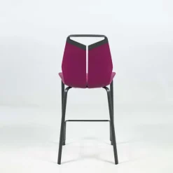 Dexo Gripp Tabouret snack design coque polypropylène pieds en métal* Tabouret Snack (assise +/- 65 Cm)|Tabouret De Bar (assise +/- 80 Cm)