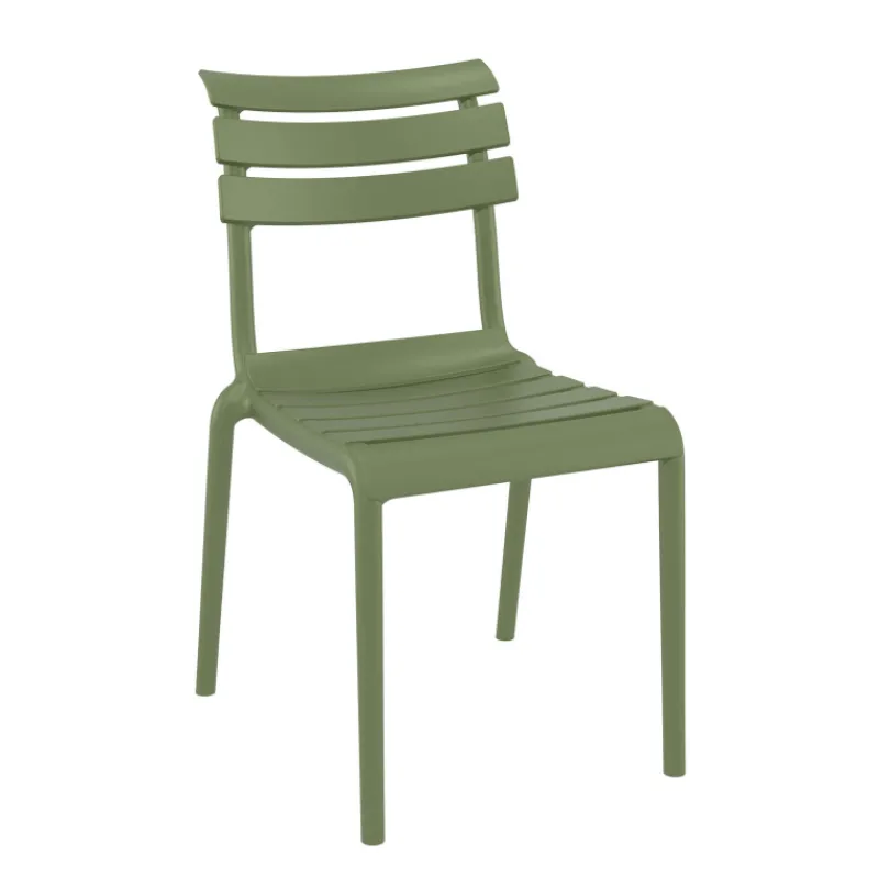 Helen Chaise de jardin moderne empilable en polypropylène* Chaise De Jardin