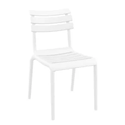 Helen Chaise de jardin moderne empilable en polypropylène* Chaise De Jardin