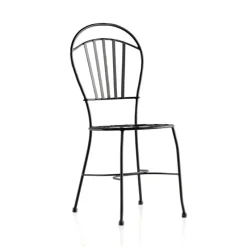 Jayso Ibiza Chaise provençale en métal* Chaise De Cuisine|Chaise De Salle à Manger