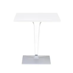 Ice Table carrée en polycarbonate et stratifié* Table De Cuisine|Table Pour Petit Espace