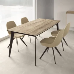 Cancio Infiné Table de salle à manger plateau en céramique* Table De Salle à Manger