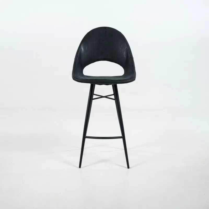 IsidoreTabouret snack design avec coque ajourée* Tabouret Snack (assise +/- 65 Cm)|Tabouret De Bar (assise +/- 80 Cm)