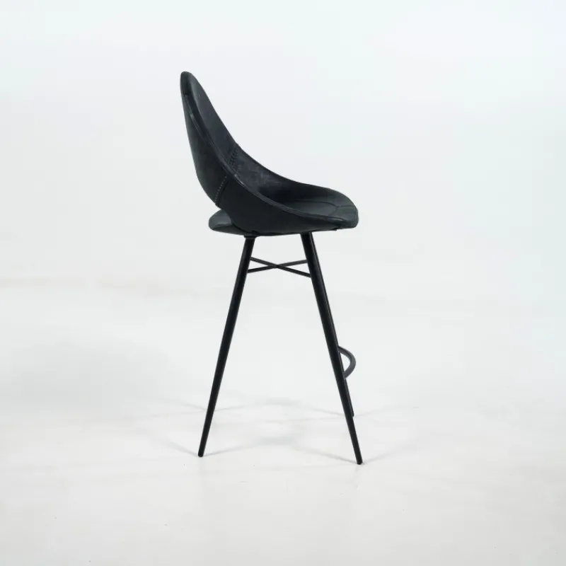 IsidoreTabouret snack design avec coque ajourée* Tabouret Snack (assise +/- 65 Cm)|Tabouret De Bar (assise +/- 80 Cm)