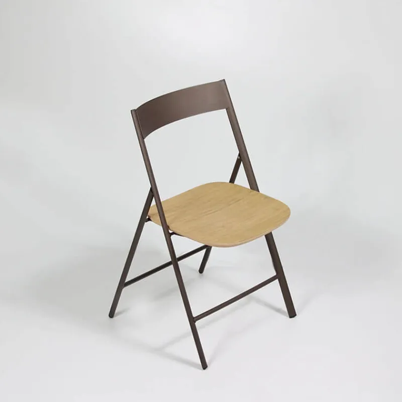 Altacom Jolie Chaise pliante italienne en bois et métal* Chaise De Cuisine|Chaise De Salle à Manger