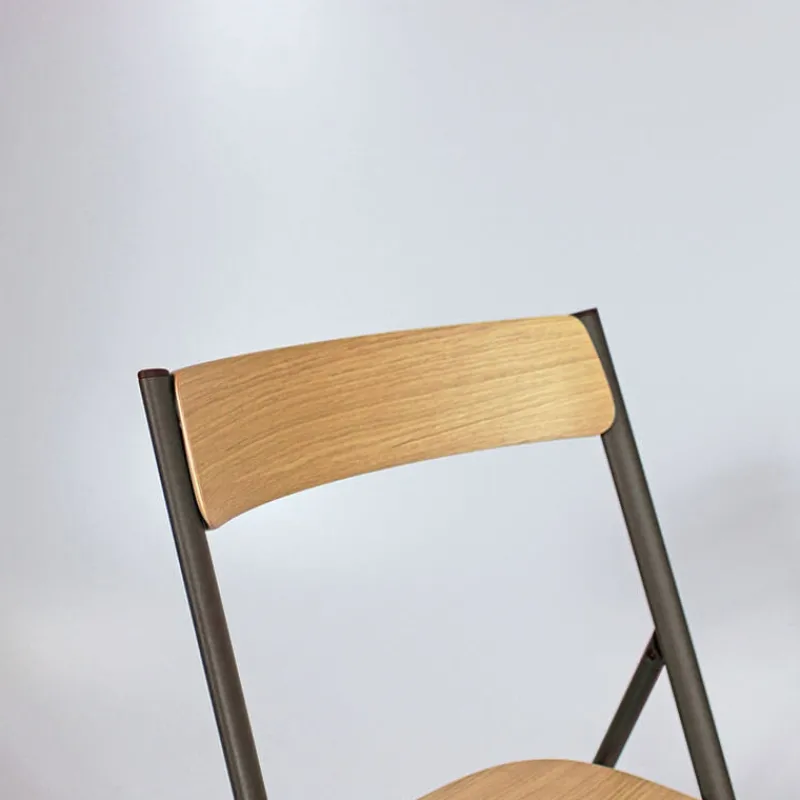 Altacom Jolie Wood Chaise d'appoint pliable en bois et métal* Chaise De Salle à Manger|Chaise De Cuisine