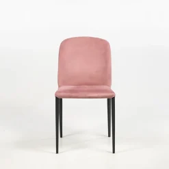 Europea Julie Chaise en tissu italienne avec pieds en métal* Chaise De Salle à Manger|Chaise Salon