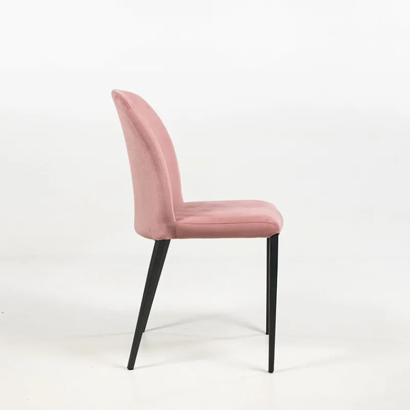 Europea Julie Chaise en tissu italienne avec pieds en métal* Chaise De Salle à Manger|Chaise Salon