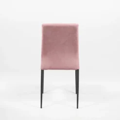 Ingenia casa Kendra Ingenia by Bontempi® Chaise moderne en tissu aspect nubuck et métal* Chaise De Salle à Manger