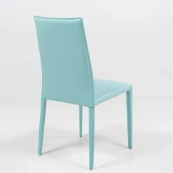 Airnova Kesha Chaise contemporaine en croûte de cuir* Chaise De Salle à Manger