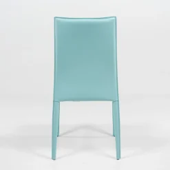 Airnova Kesha Chaise contemporaine en croûte de cuir* Chaise De Salle à Manger