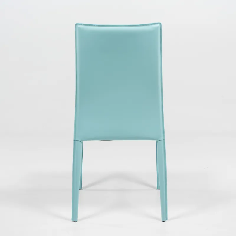 Airnova Kesha Chaise contemporaine en croûte de cuir* Chaise De Salle à Manger